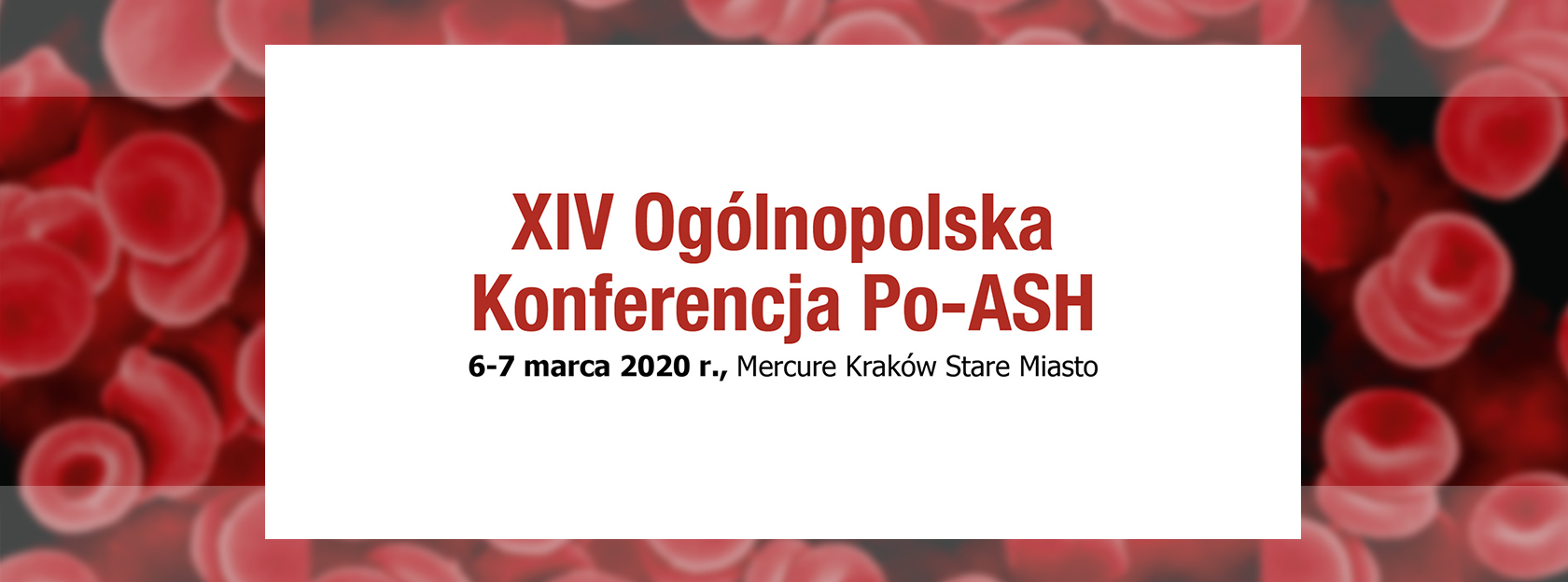 XIV Konferencja PoASH | Kraków 2020