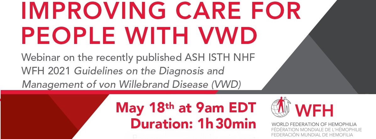 Improving Care for People with vWd: webinarium Światowej Federacji ds. Hemofilii