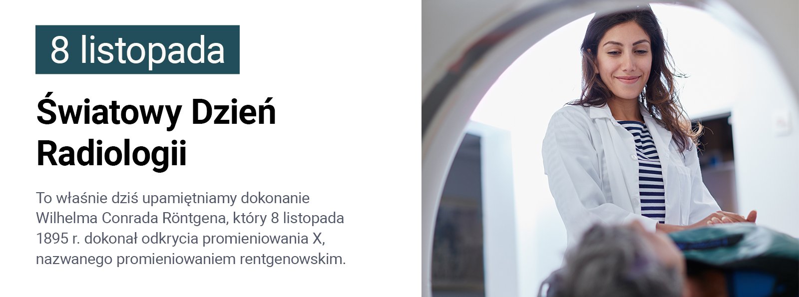 8 listopada - Światowy Dzień Radiologii
