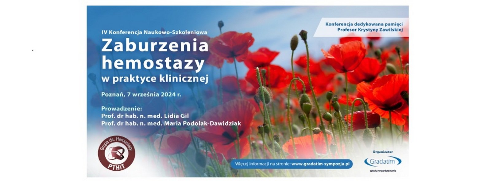 IV Konferencja Naukowo-Szkoleniowa "Zaburzenia hemostazy w praktyce klinicznej"