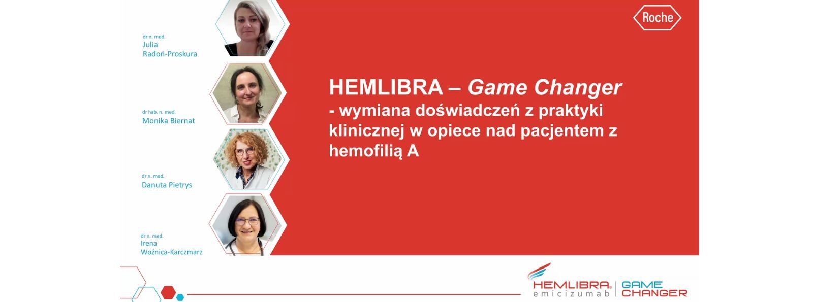 Hemlibra - Game Changer - wymiana doświadczeń z praktyki klinicznej w opiece nad pacjentem z hemofilią A
