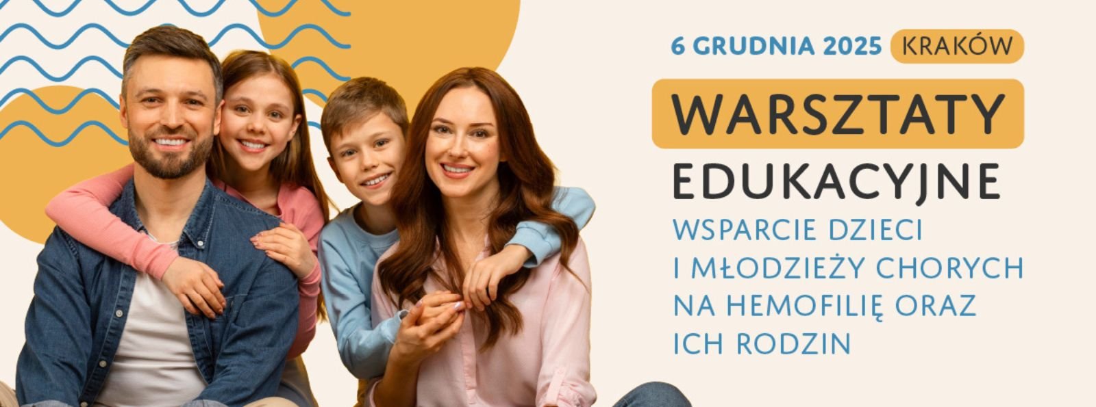 Spotkanie, które może polepszyć Twoje życie – warsztaty dla osób z hemofilią już niebawem w Krakowie!