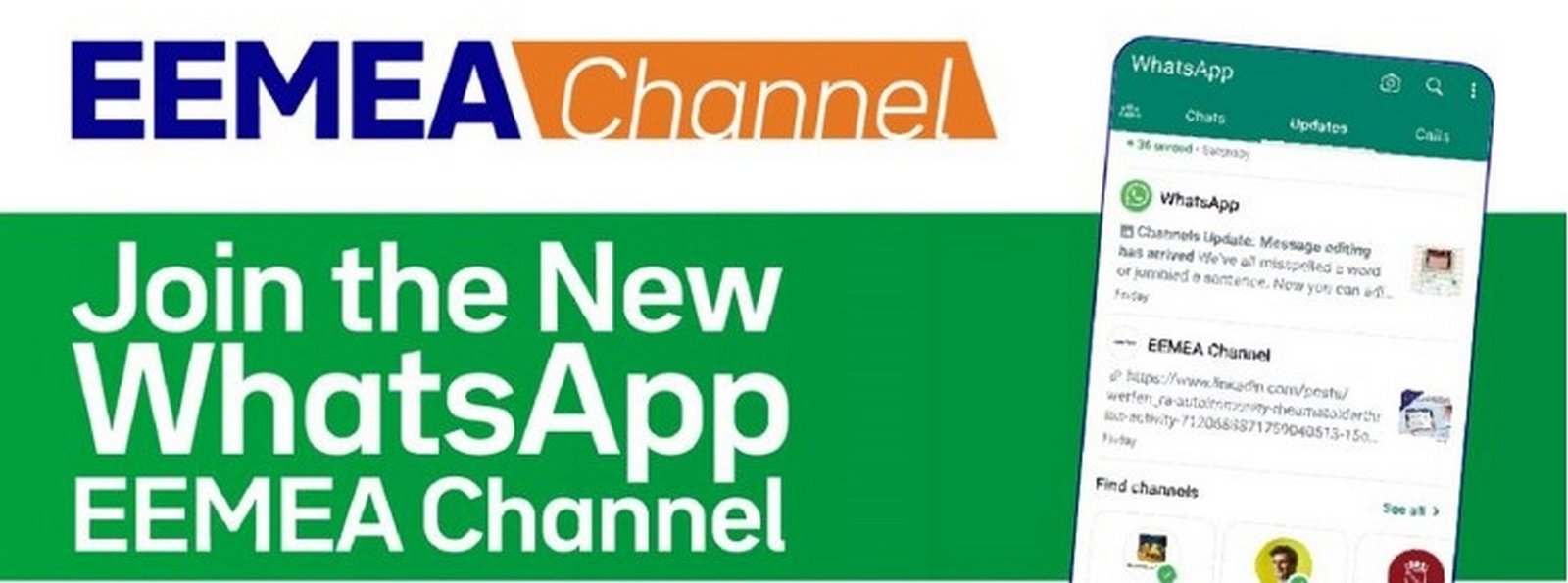 Zaproszenie do korzystania z nowego kanału informacyjnego Werfen w aplikacji WhatsApp